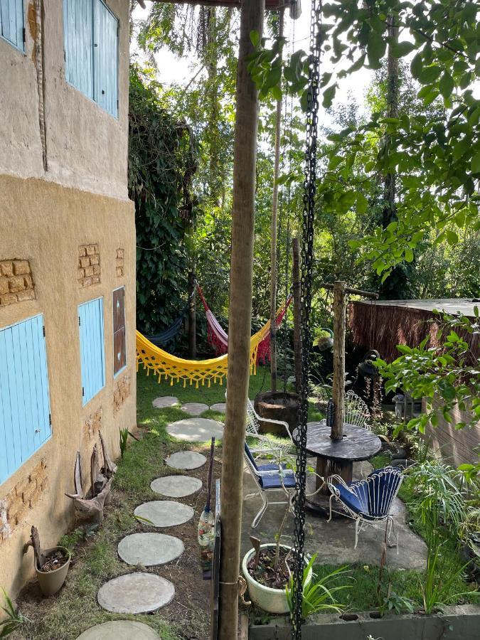 Eco Hostel Bosque Di Barro Velha Boipeba Dış mekan fotoğraf