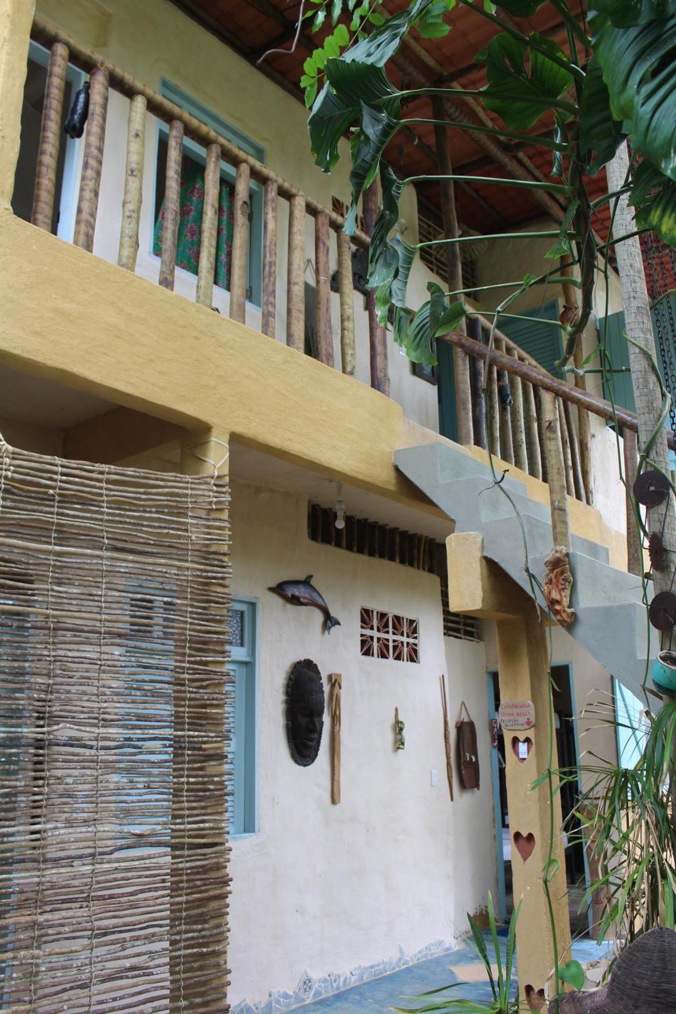 Eco Hostel Bosque Di Barro Velha Boipeba Dış mekan fotoğraf